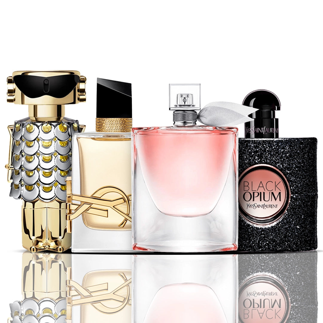 Set 4 Profumi | Libre + La Vie Est Belle + Black Opium + Fame 100 ml