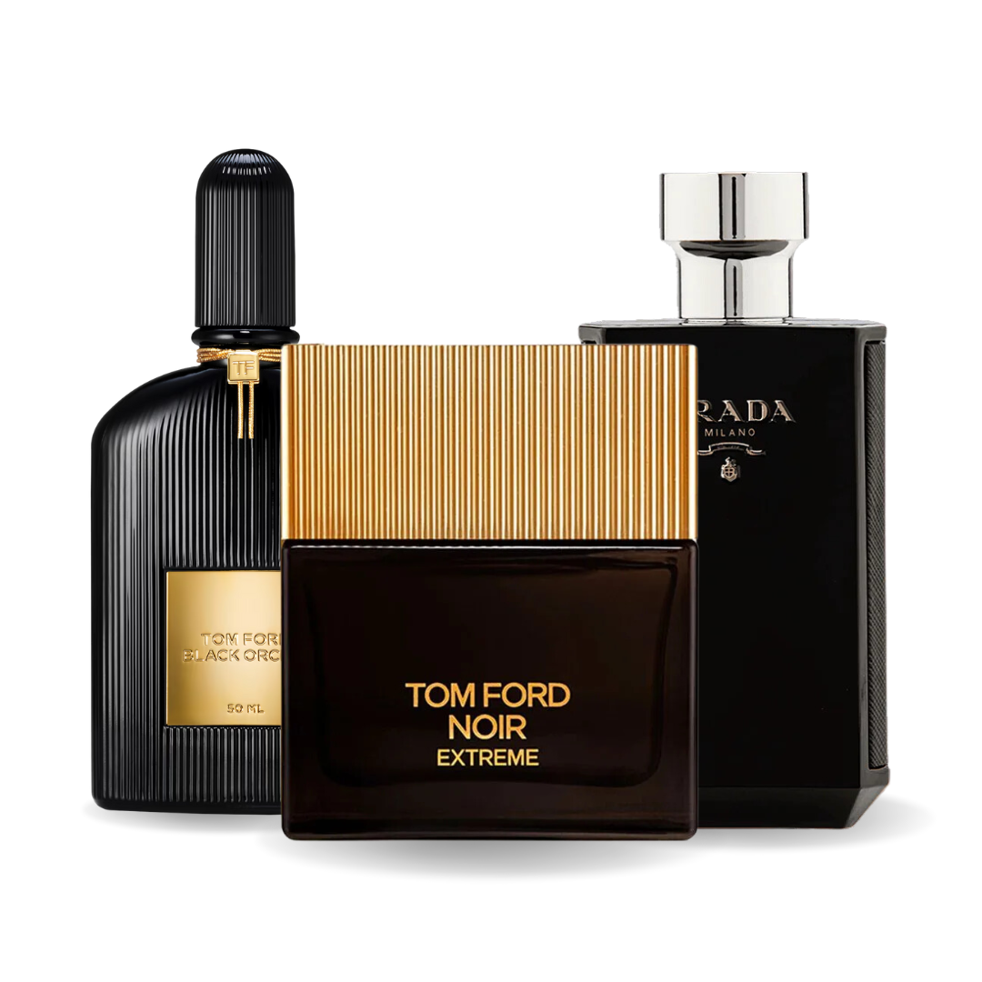 Set 3 Profumi | BLACK ORCHID, NOIR EXTREME, PRADA INTENSE 100 ml